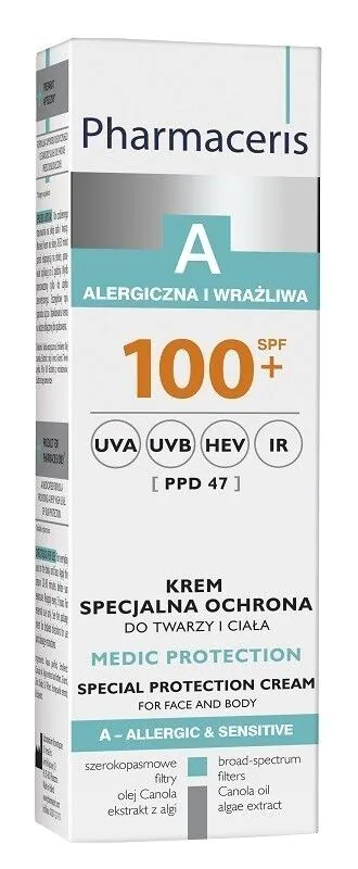 Pharmaceris A Medic Protection Krem specjalna ochrona twarzy i ciała SPF100+