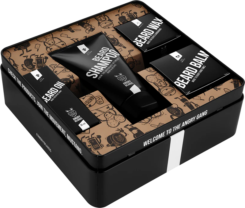 Kit de cuidados para barba Angry Beards