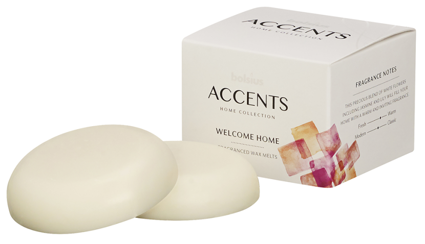 Wosk Zapachowy Do Kominka Bolsius Accents 3Szt. Welcome Home