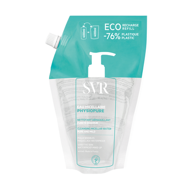 SVR Physiopure Micellar Water Makeup Remover Refill 400 ml 400 ml