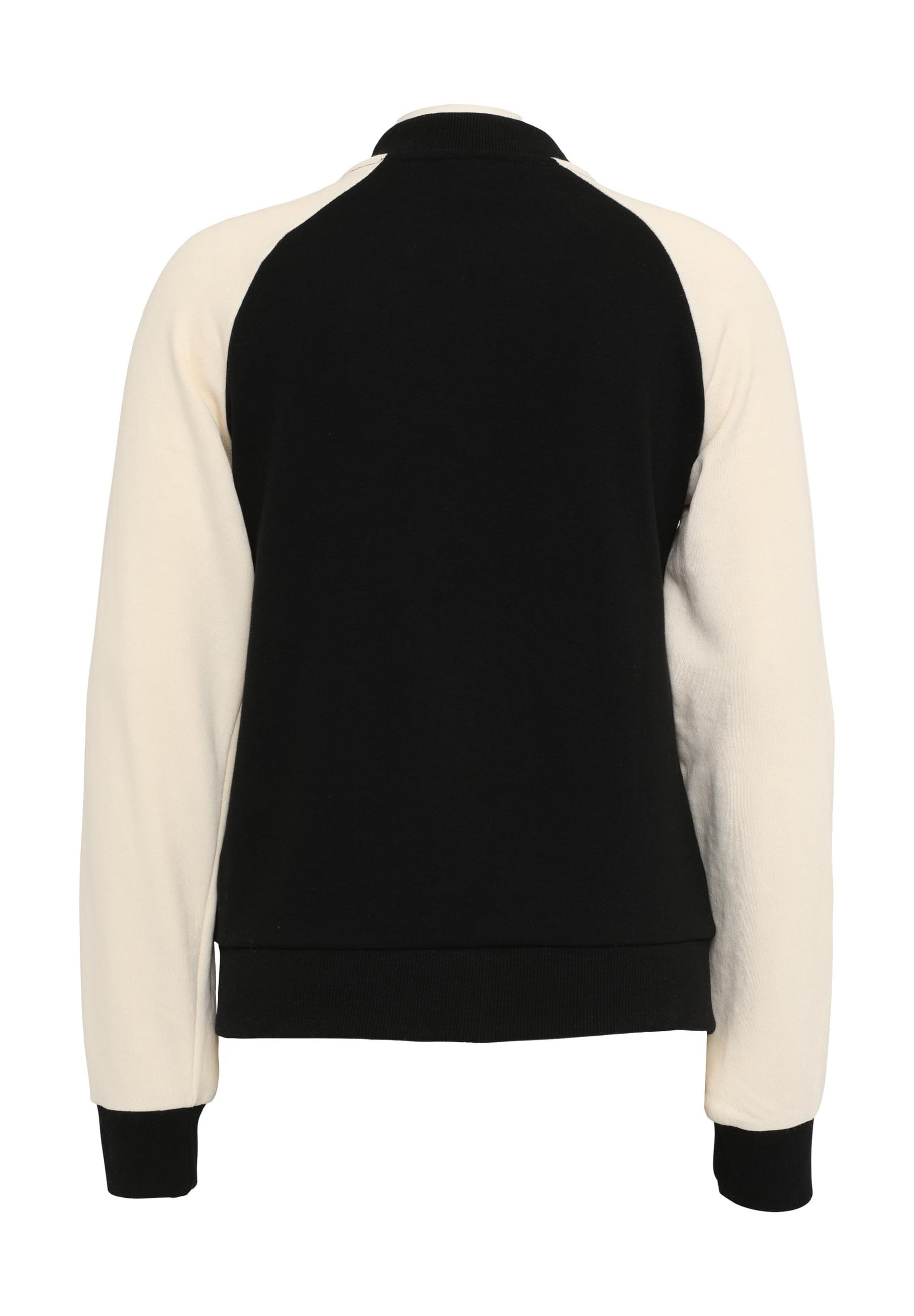 Urban Classics Light Jacke – Schwarz-Weiß-Sand