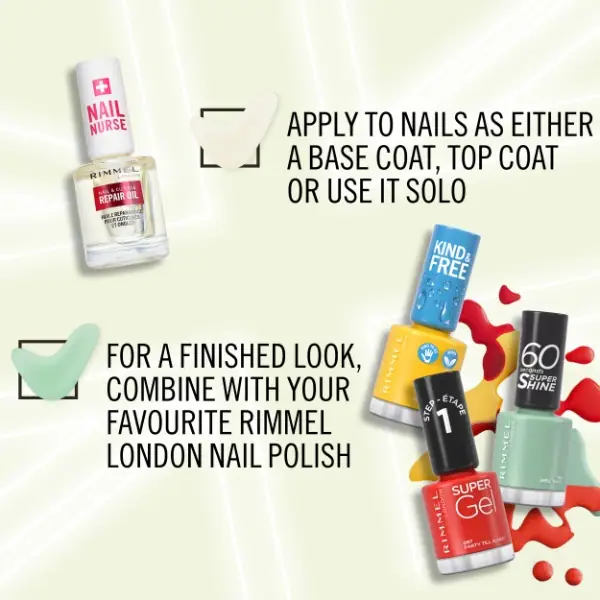 Rimmel Nail Nurse Neglebåndsolje 8Ml