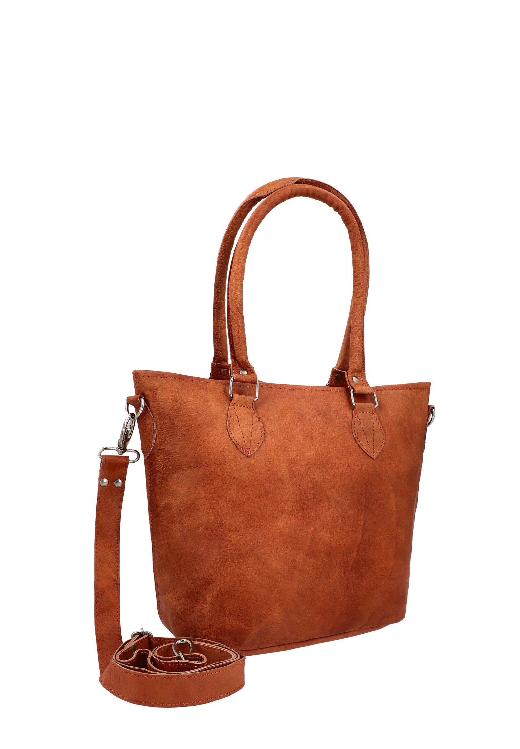 Gusti Leder THERESE - Borsa a mano - marrone