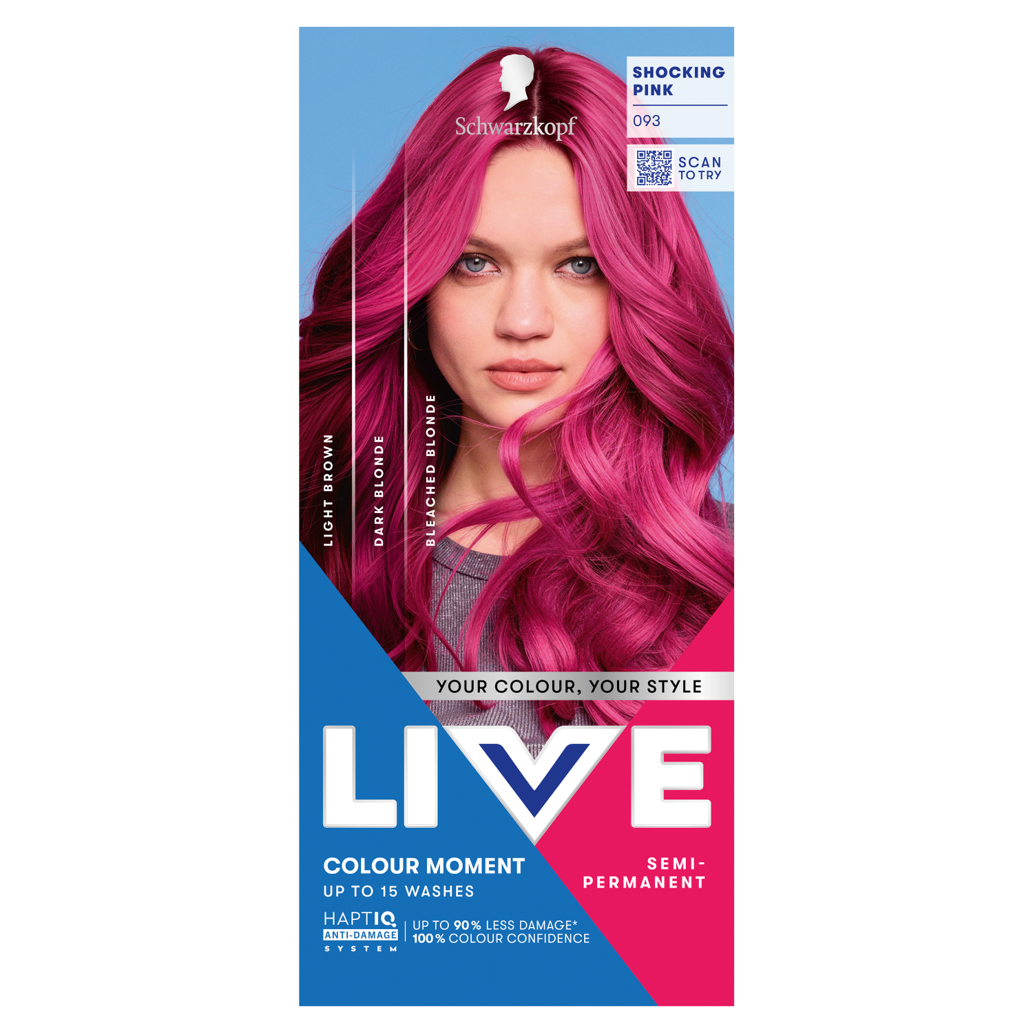 Schwarzkopf barva za lase 092 svetlo rdeča Live