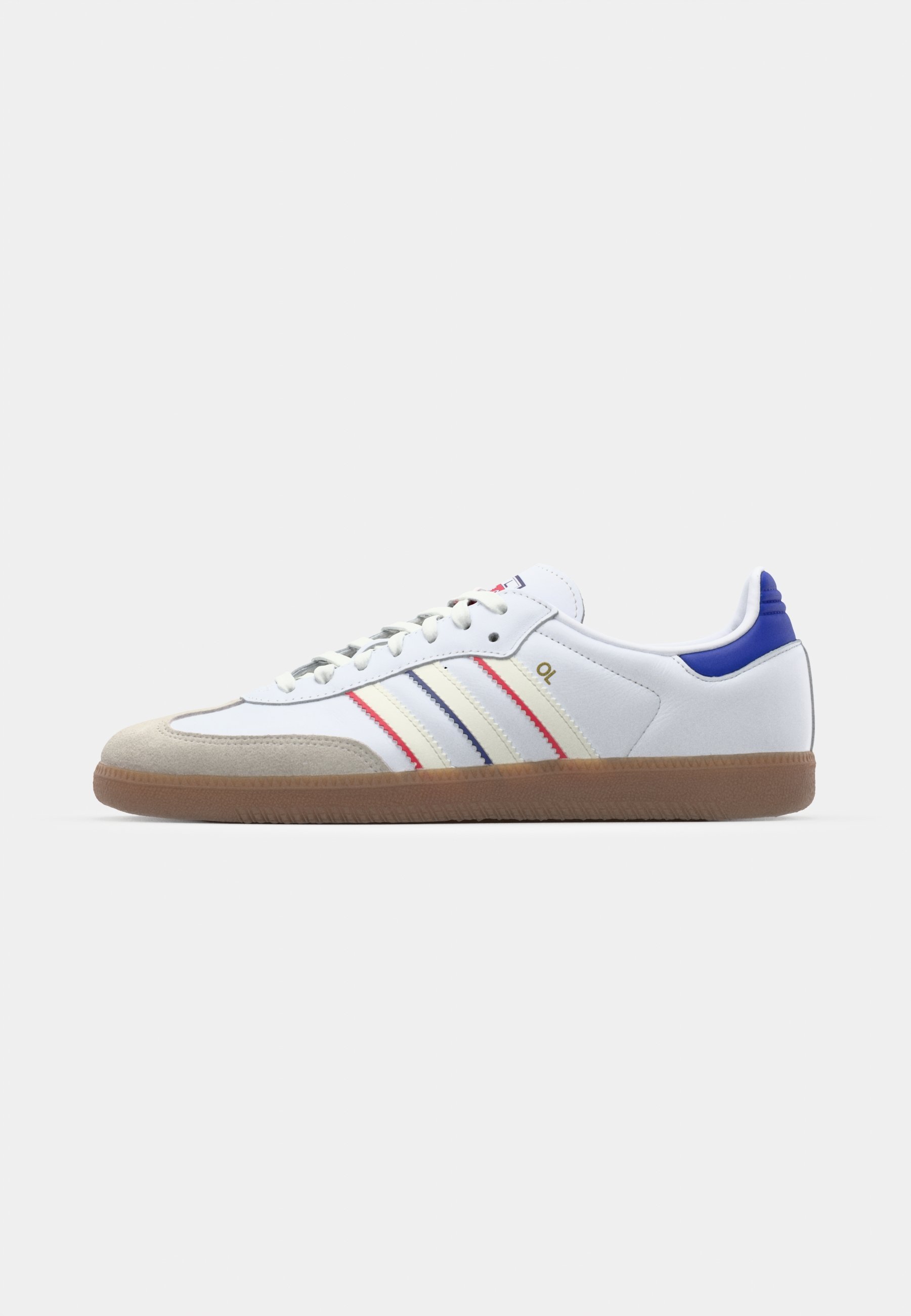 Adidas Originals SAMBA LICENSED UNISEX - Scarpe da calcetto indoor - colore bianco/blu lucido/rubino puro