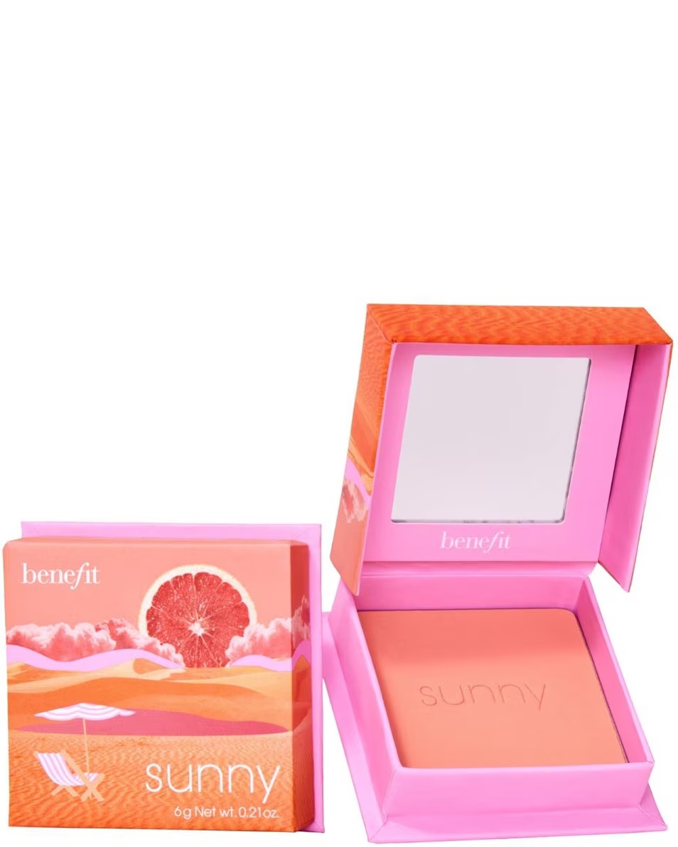 CUTIE CU PUDRĂ BENEFIT COSMETICS PUDRĂ BLUSH SUNNY WANDERFUL WORLD