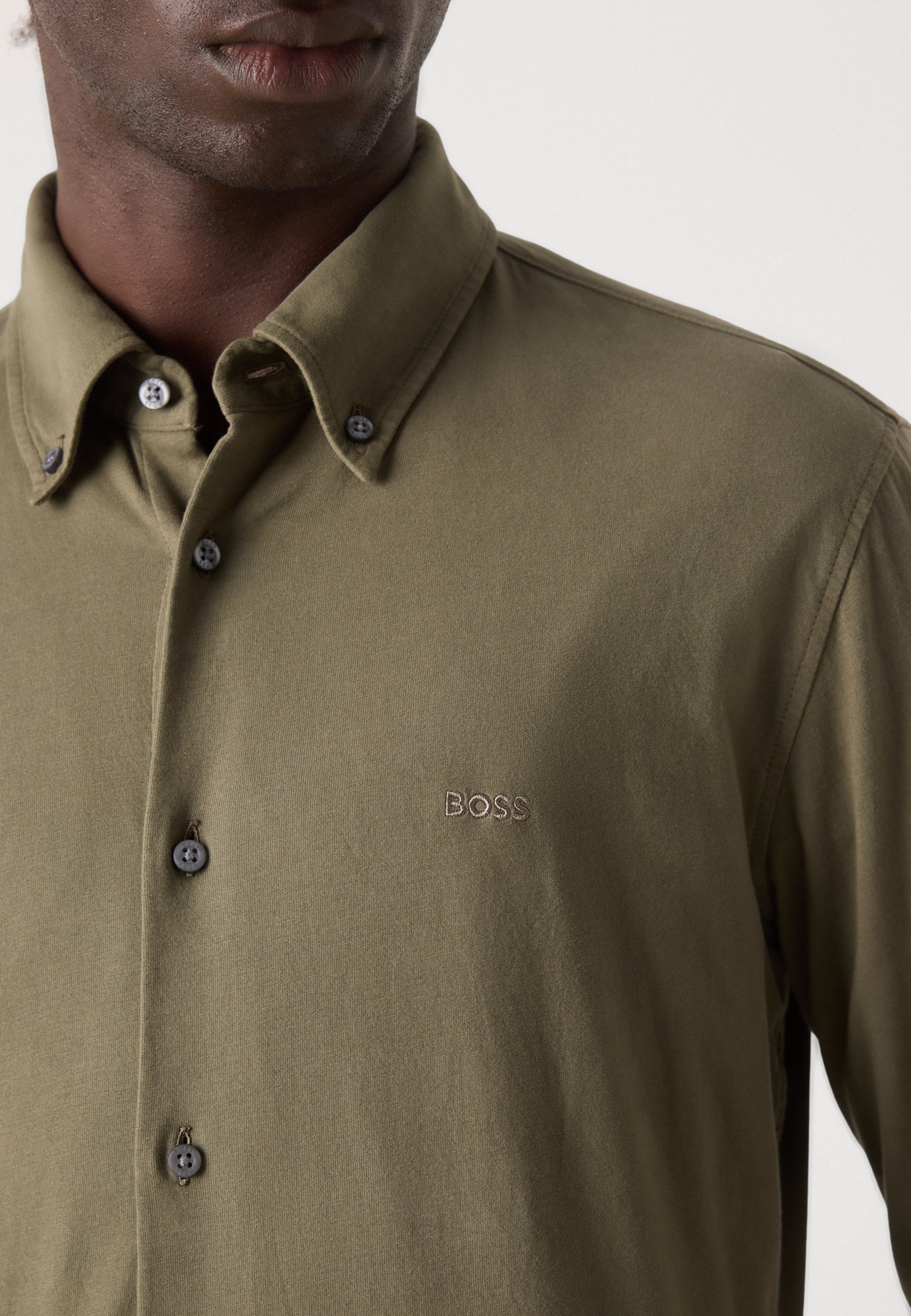 Chemise BOSS - verte ouverte