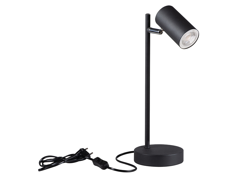 Lampka biurkowa Evalo aluminiowa czarna