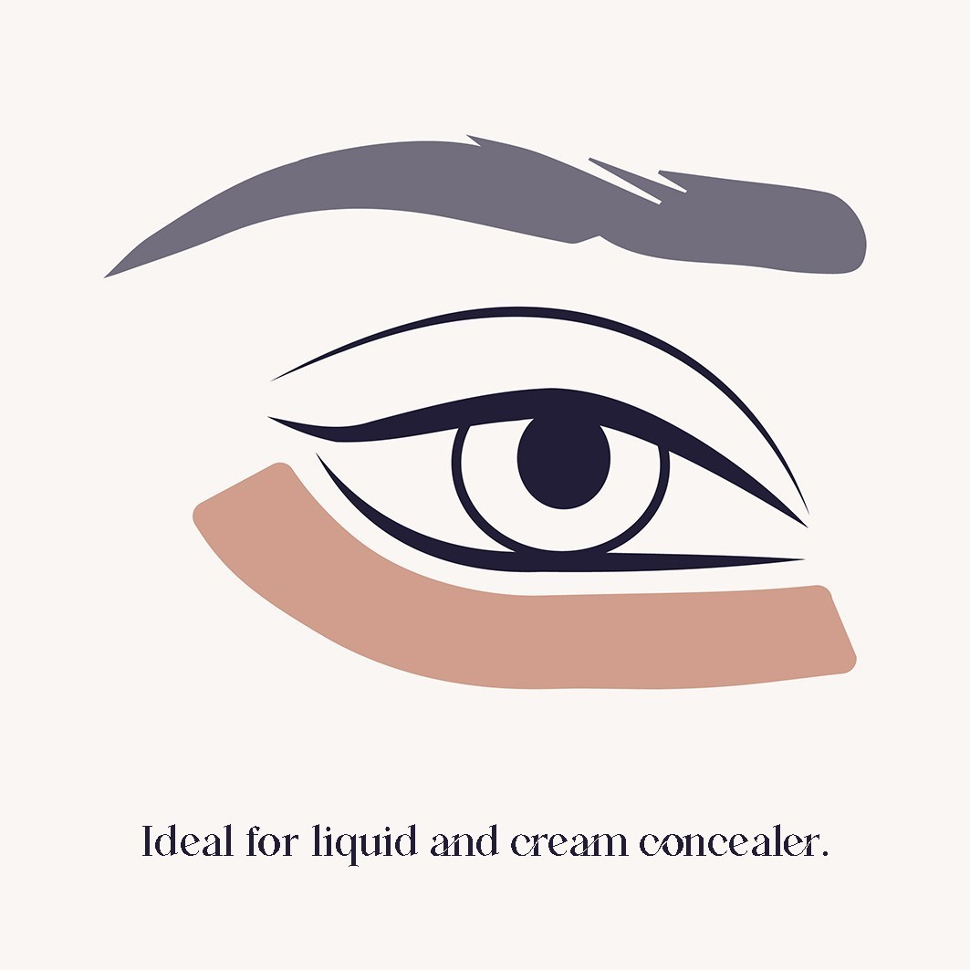 Štetec na korektor ZOEVA 146 Concealer Touch & Blend – 1 kus