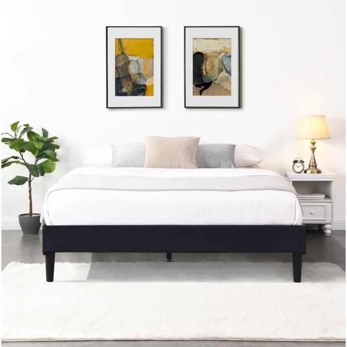 Sommier - NUITS D'OR - 120x190 cm - Déhoussable - Housse Lavable - 13 Lattes en Peuplier