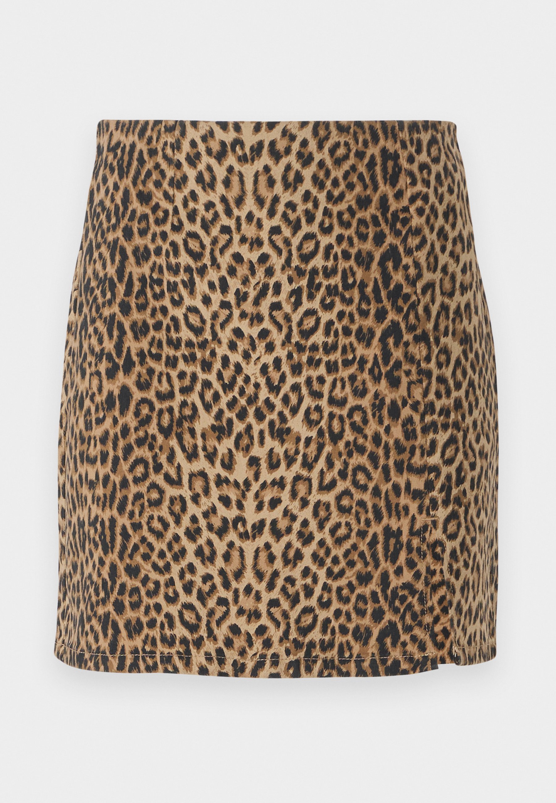 Jupe courte Vero Moda VMNELLY - Mini-jupe - vison argenté