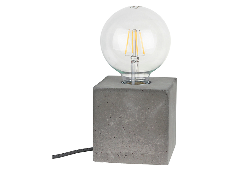 Lampa stołowa Strong betonowa szara