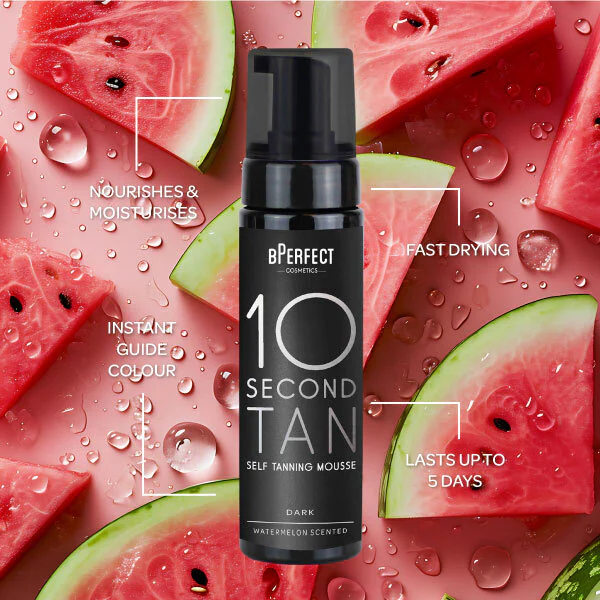 BPerfect 10 Sec Tan Donkere Watermeloenmousse 200 ml