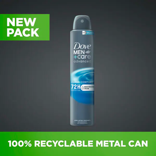 Dove Men+Care Advanced antiperspirant deodorant Clean 200ml