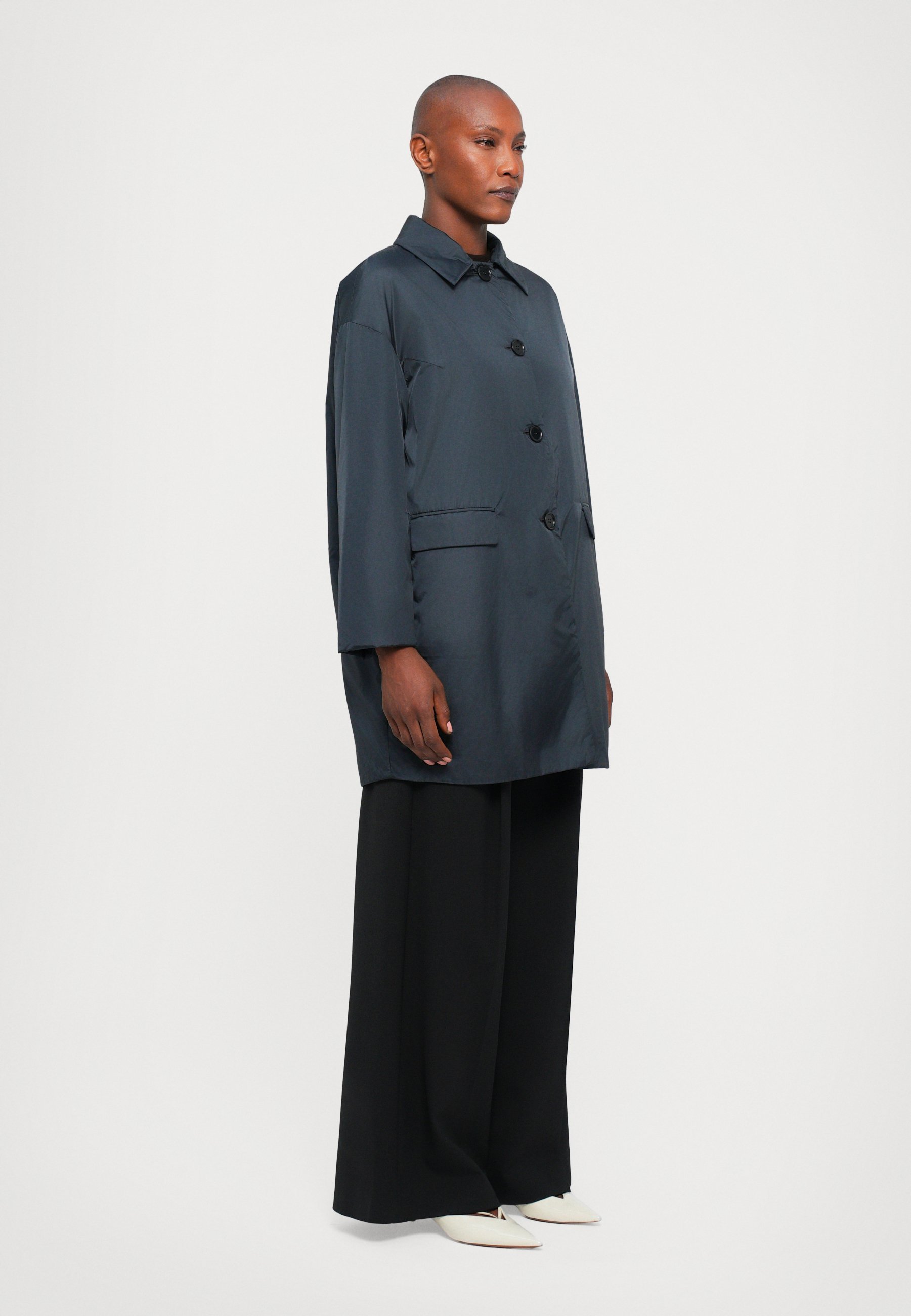 ASPESI TEENA - Cappotto classico - blu scuro