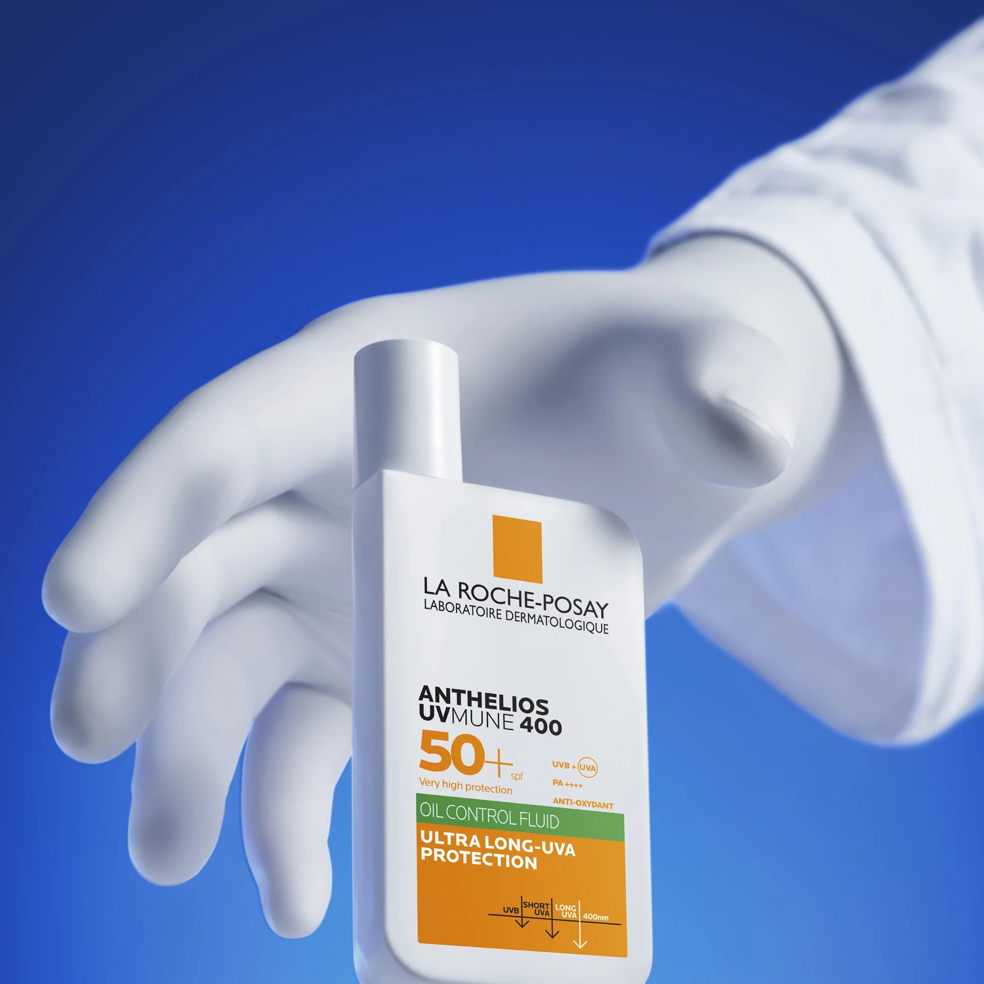 LA ROCHE POSAY La Roche Posay Anthelios Fluido Oil Control Uvmune 50+ AP 50 ml Proteção Solar