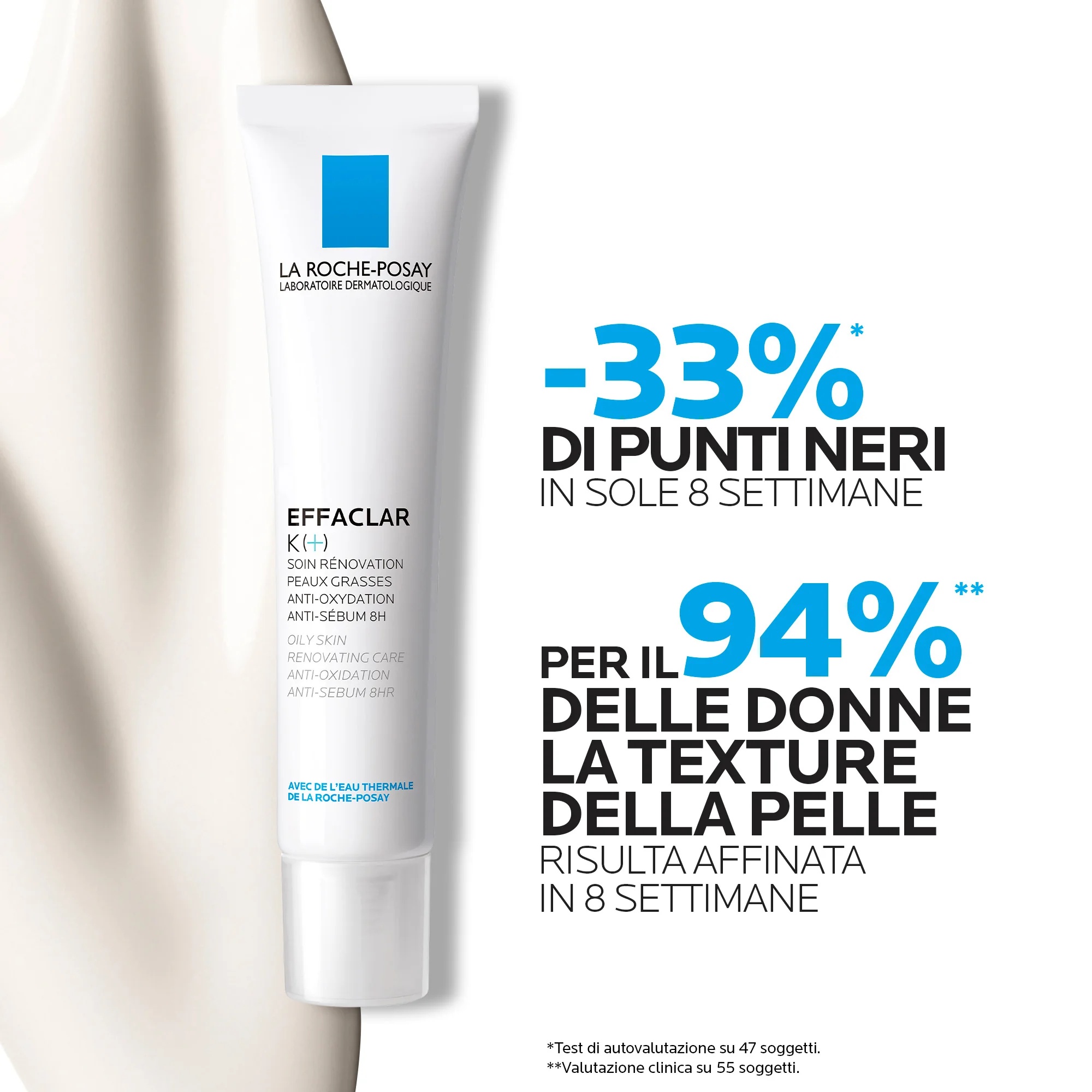 LA ROCHE POSAY La Roche Posay Effaclar K+ 40 ml Regenerierende Pflege für fettige Haut Fettige oder unreine Haut