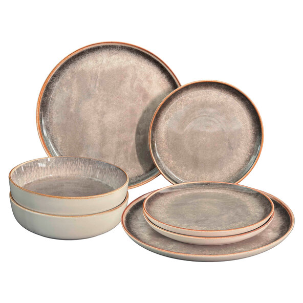Bergen étkészlet, 12 darabos.