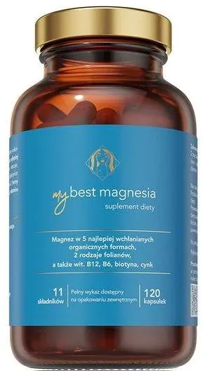 MyBestMagnesia, Zestaw witamin i minerałów, Kapsułki