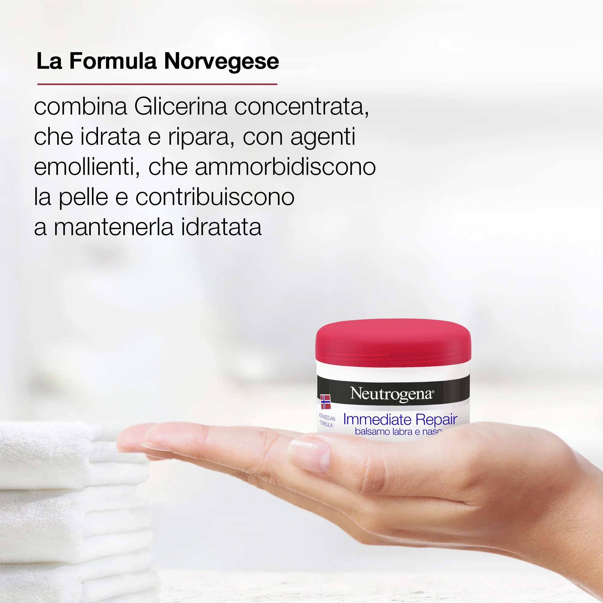 Viso Balsamo Labbra e Naso Riparazione Immediata - Balsamo Labbra