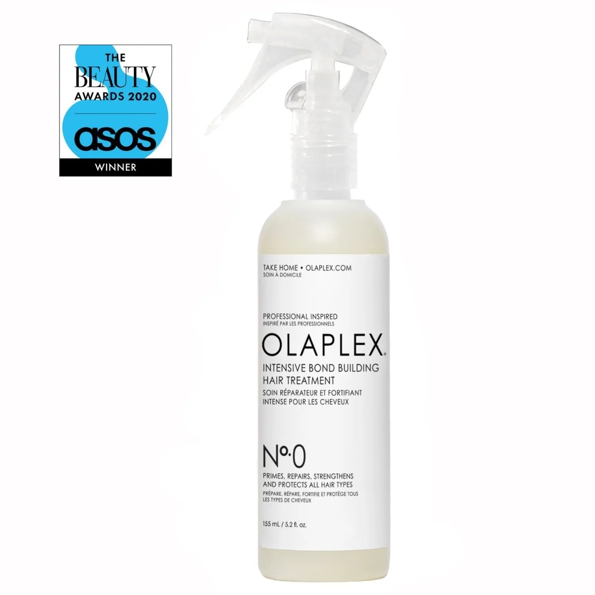 OLAPLEX Olaplex No. 0 Soin Régénérant Intensif des Liaisons Capillaires 155 ml