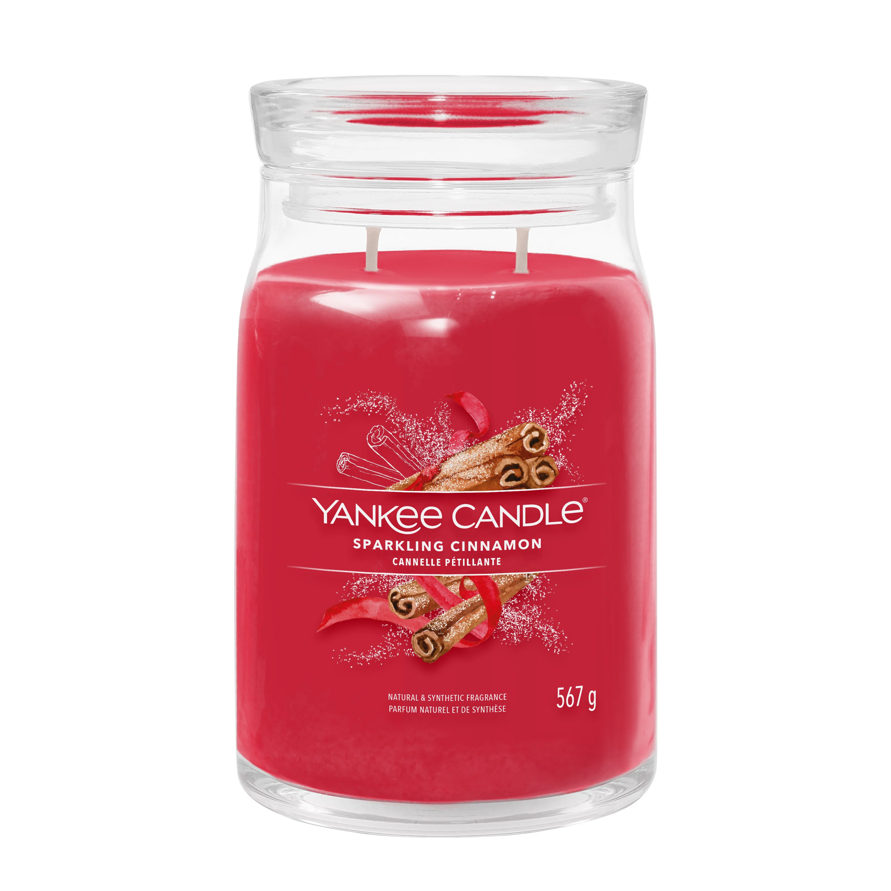 Signature Jar Candles Sparkling Cinnamon - Candela Profumata