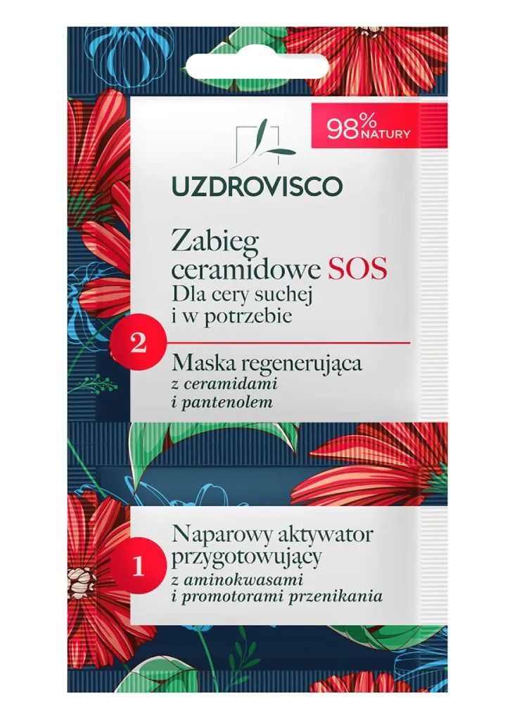Uzdrovisco Zabieg Ceramidowe SOS dla cery suchej i w potrzebie