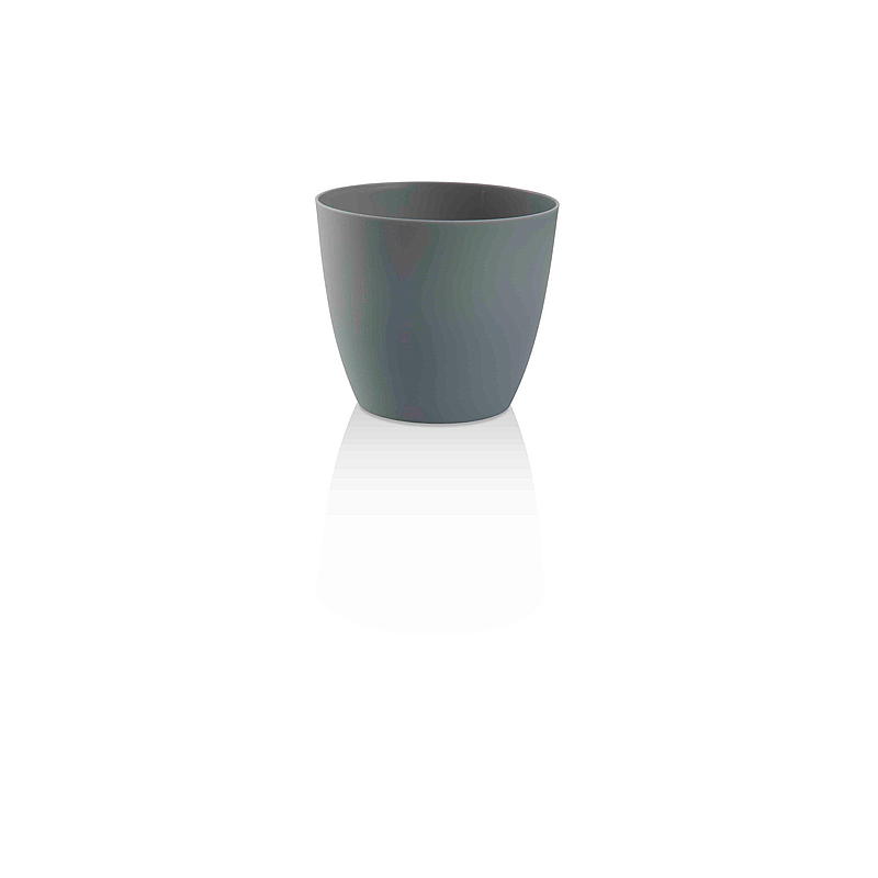 Urtepotte Ella ø 18 cm, plastik, stengrå