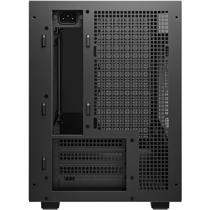 Boitier sans alimentation - DEEPCOOL CH260 - Mini tour - Format M-ATX - Noir
