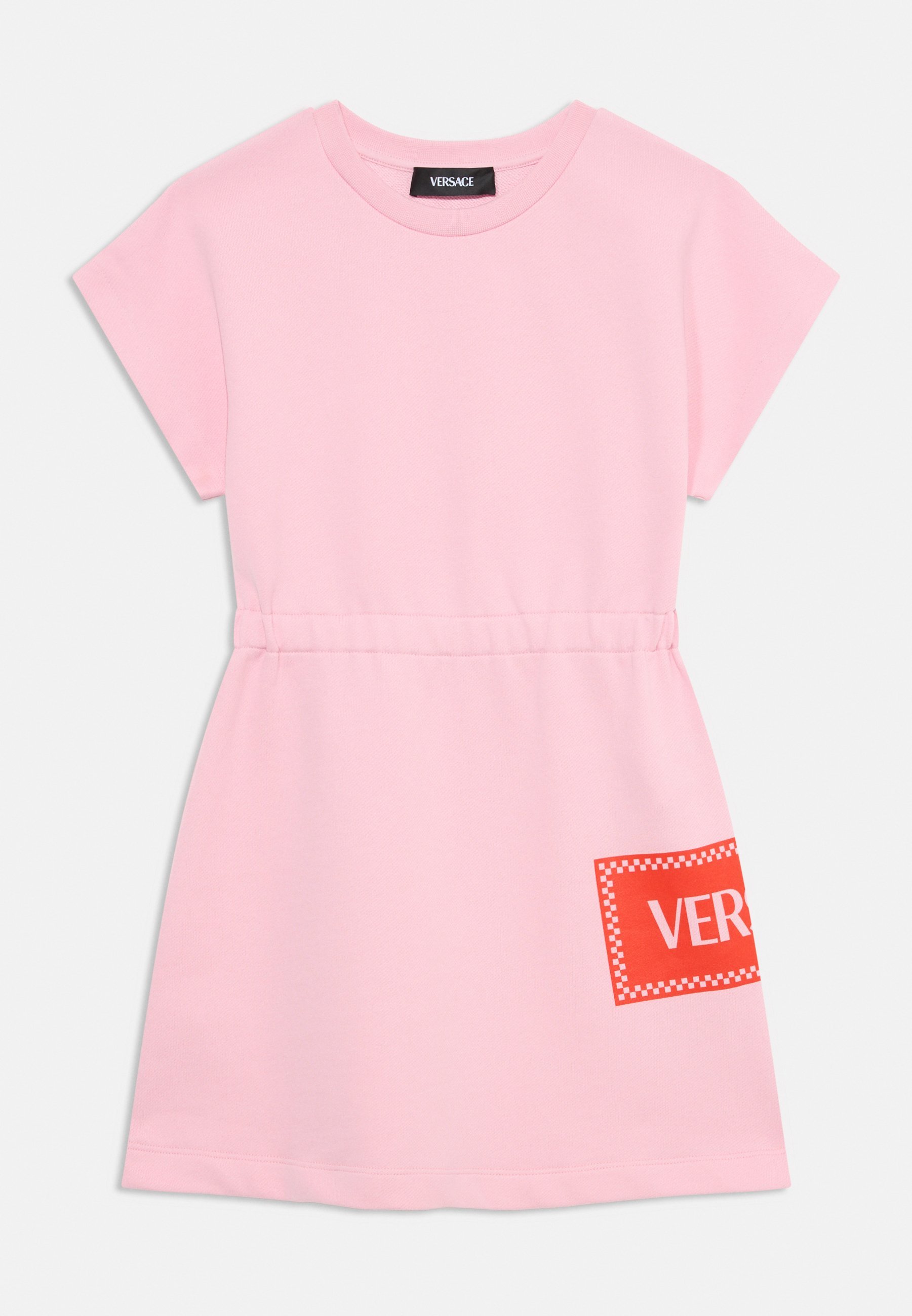 Versace VINTAGE LOGO - Denní šaty - pastelově růžová/ohnivě oranžová