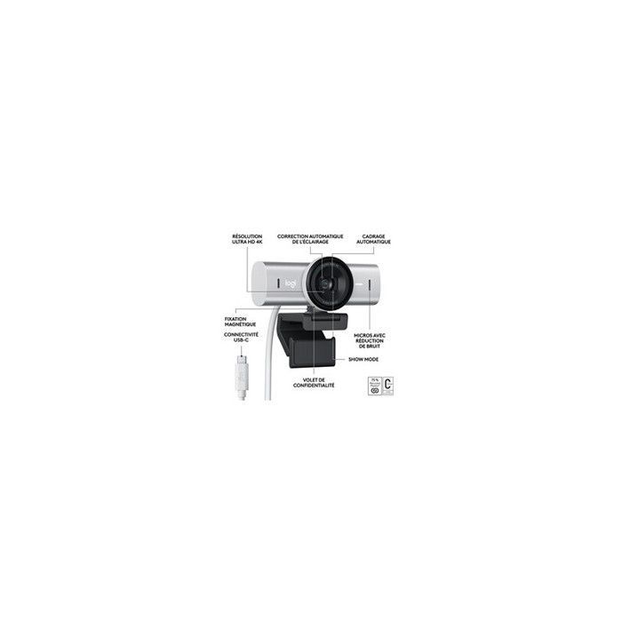 Cámara web Logitech MX Brio Col