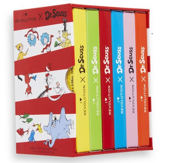 Dr. Seuss paletės kolekcija Skaistalai