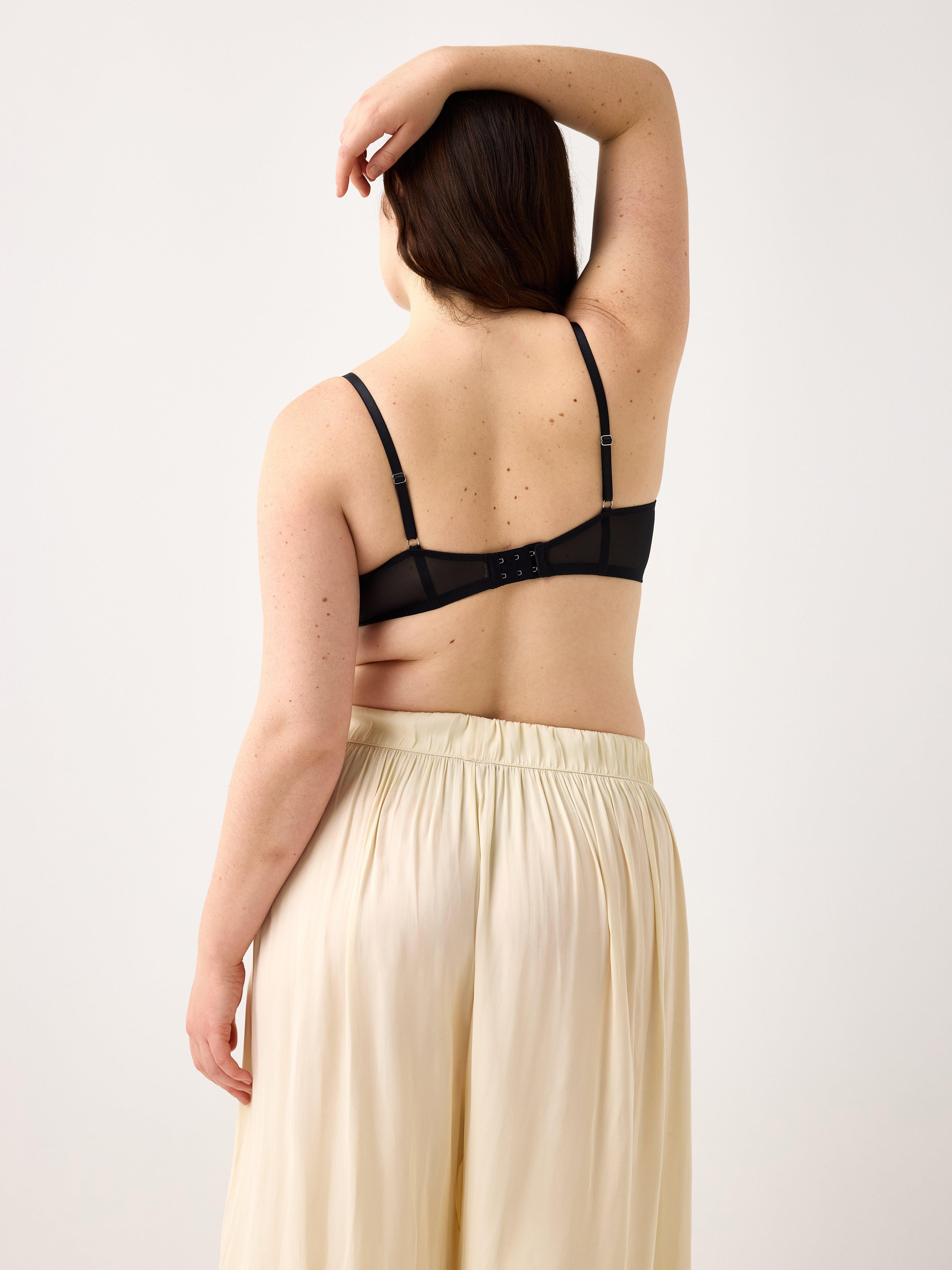 ella m – Sujetador sin relleno Senna Negro