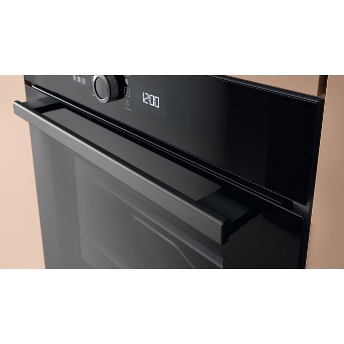 Forno da incasso - Pulizia pirolitica - HOTPOINT - HA4S80PM0BA - Nero - Porta fredda - 73 L - 59,5 x 56,4 x 59,5 cm