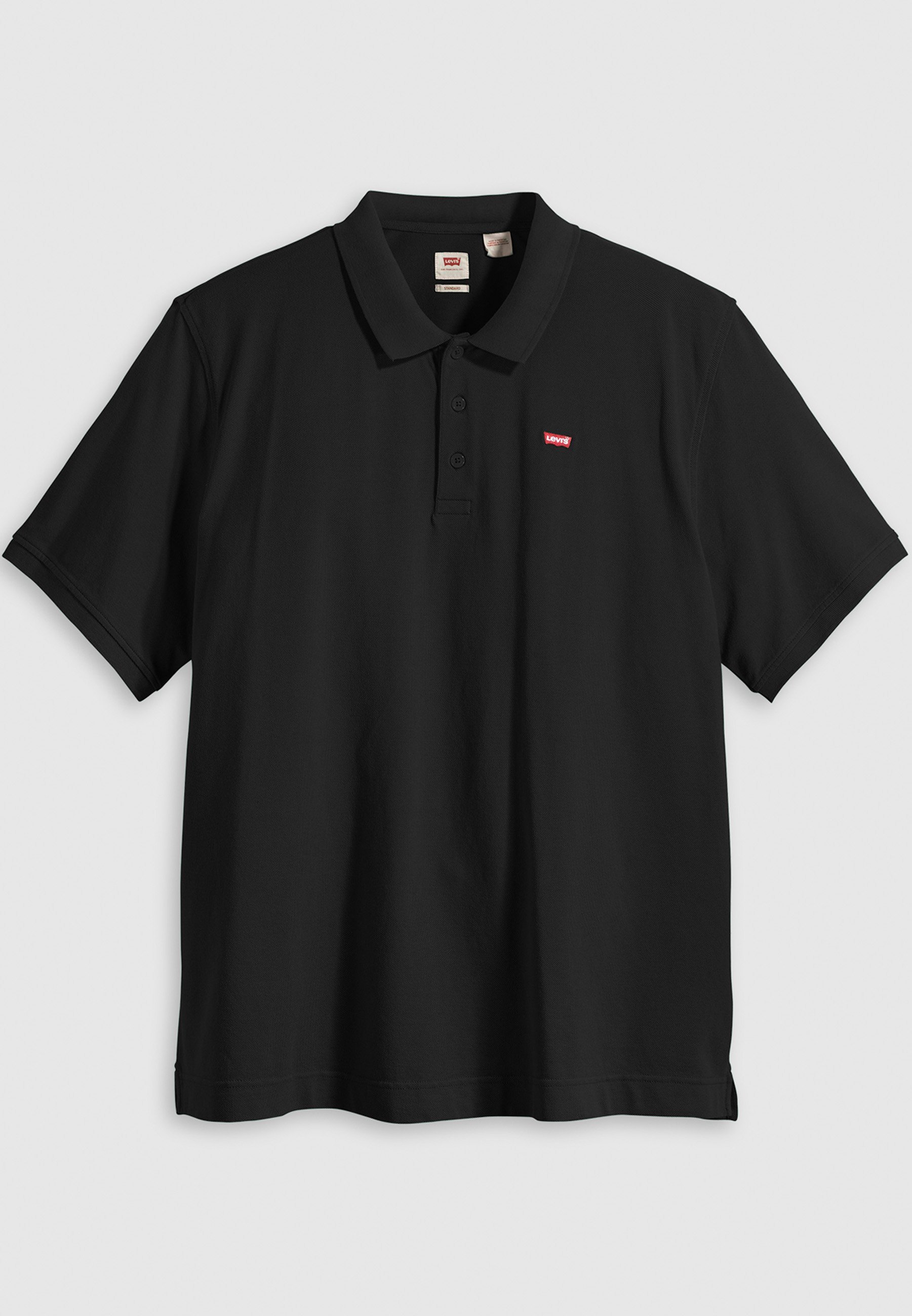 Levi's® Plus Polo shirt - mineraalzwart