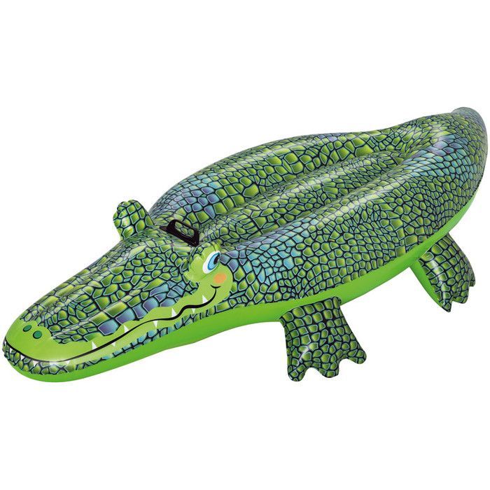Juguete hinchable para niños - BESTWAY - Cocodrilo - Verde - PVC - 148x67x29 cm