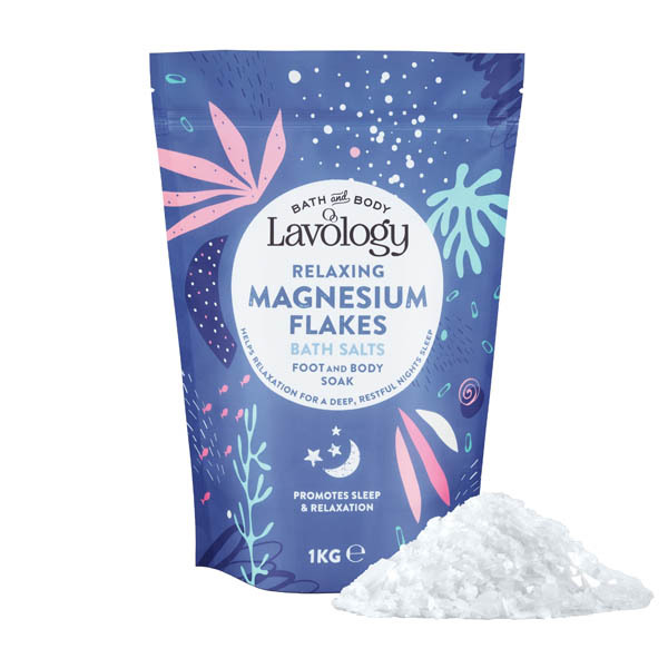 Lavology - Magnesiumflak badesalt - 1 kg