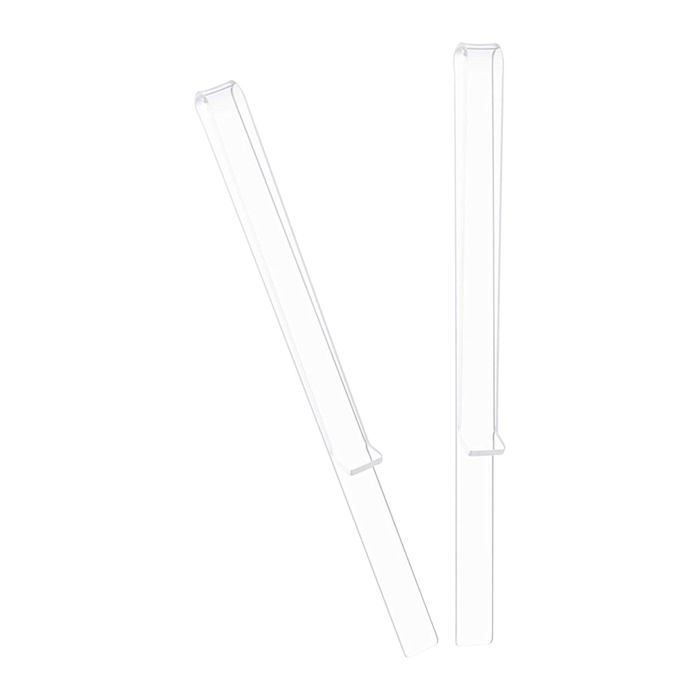 Piano Music Clips - Set of 2, Clear Acrylic - Suitable for Musicians' Sheet Music