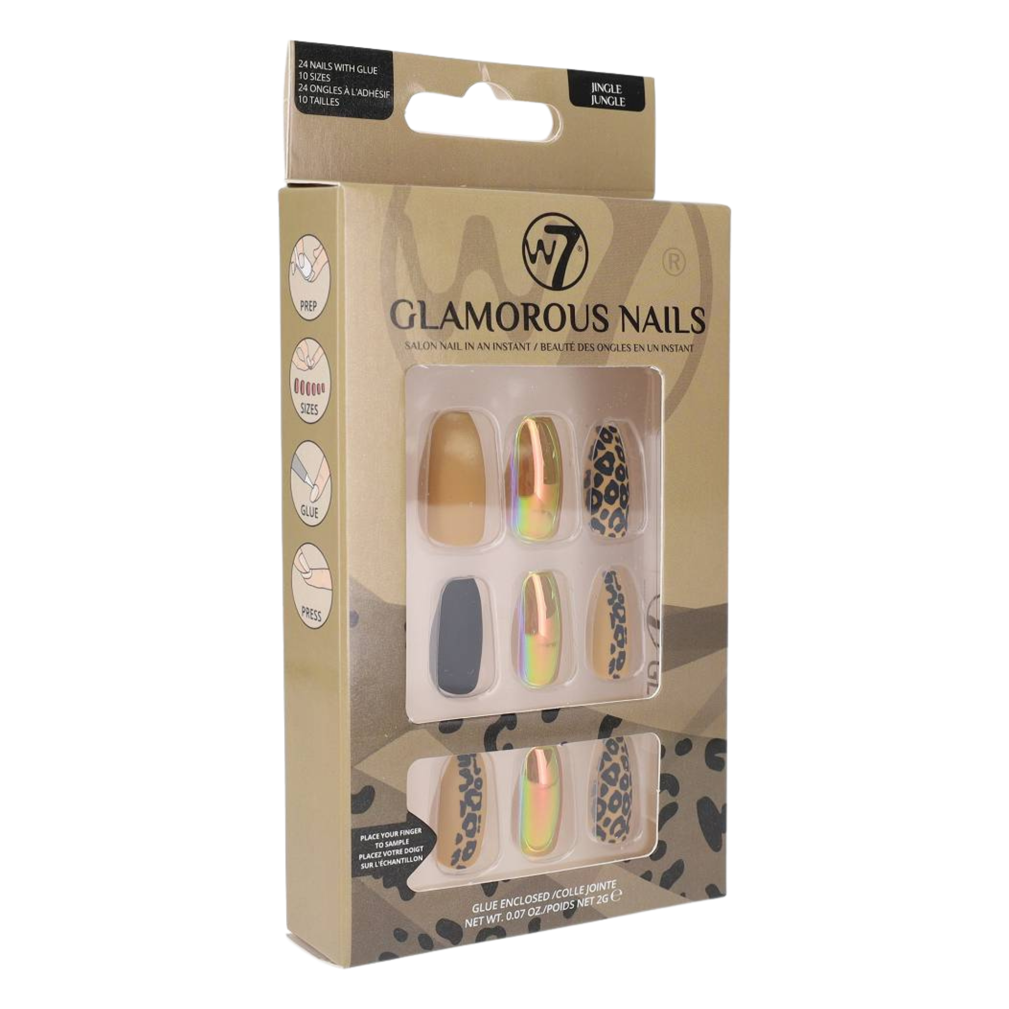 W7 Glamorösa Naglar
