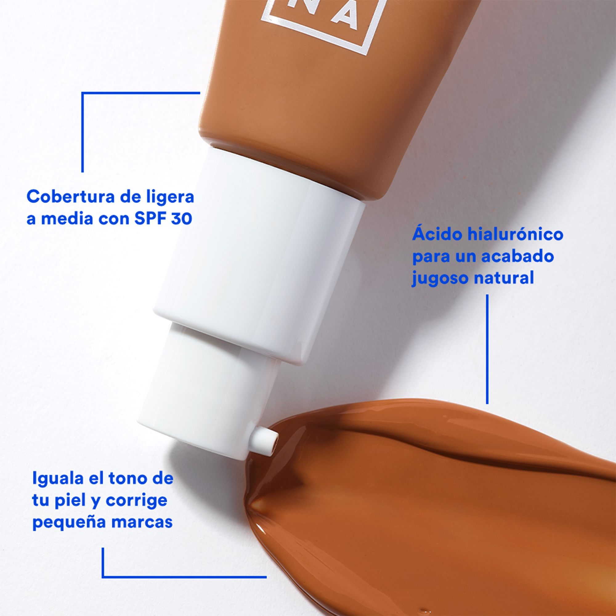 Tonuotas drėkinamasis kremas su SPF30 makiažo pagrindu Makiažo pagrindai