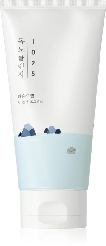 ROUND LAB 1025 Dokdo Cleanser пенаста крема за чишћење за осетљиву и суву кожу