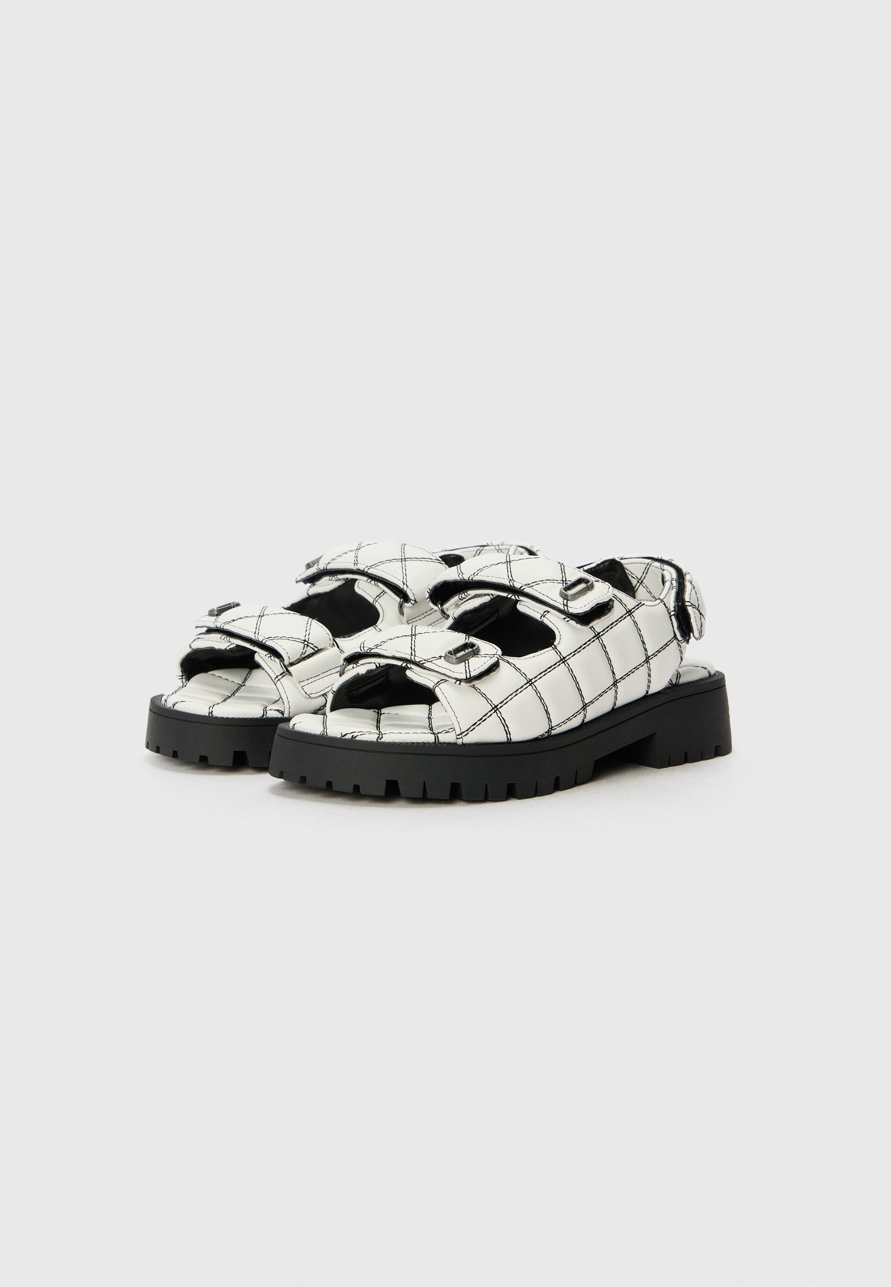 MARC JACOBS SANDALEN - Platformsandalen - wit
