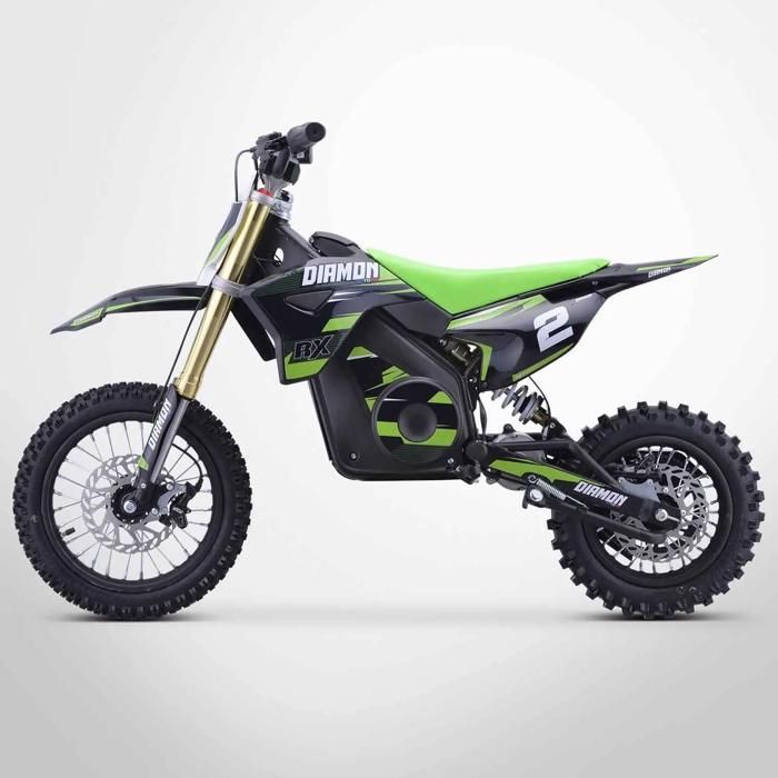 Moto Enfant Électrique 1300W / Moto cross ORION 1300W / 12/10 / Édition 2021 / Vert