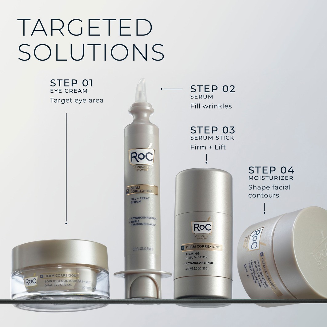 RoC noćna krema Derm Correxion krema za konture - 50 ml
