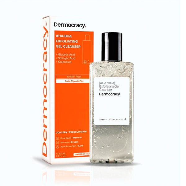 Aha/Bha exfoliační čisticí gel | 30 ml