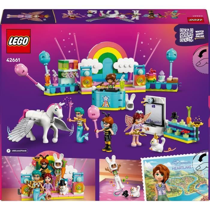 LEGO Friends 42661 Unicorn and Fairy Costume Party - Game for ages 6+