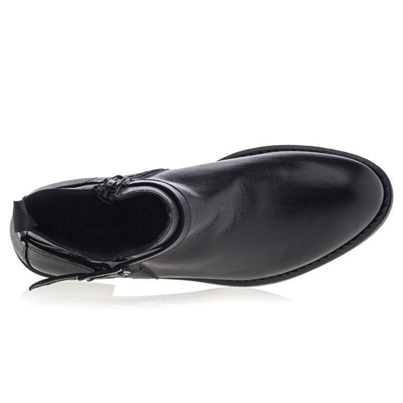 Schwarze Damenstiefel / Stiefeletten
