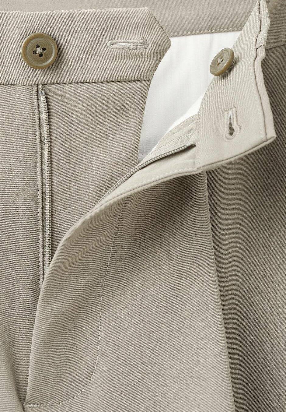 Mango Hose - grau