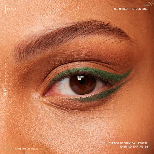 Mehansko črtalo za oči NYX Professional Makeup 8 Vivid Rich Emerald Empire