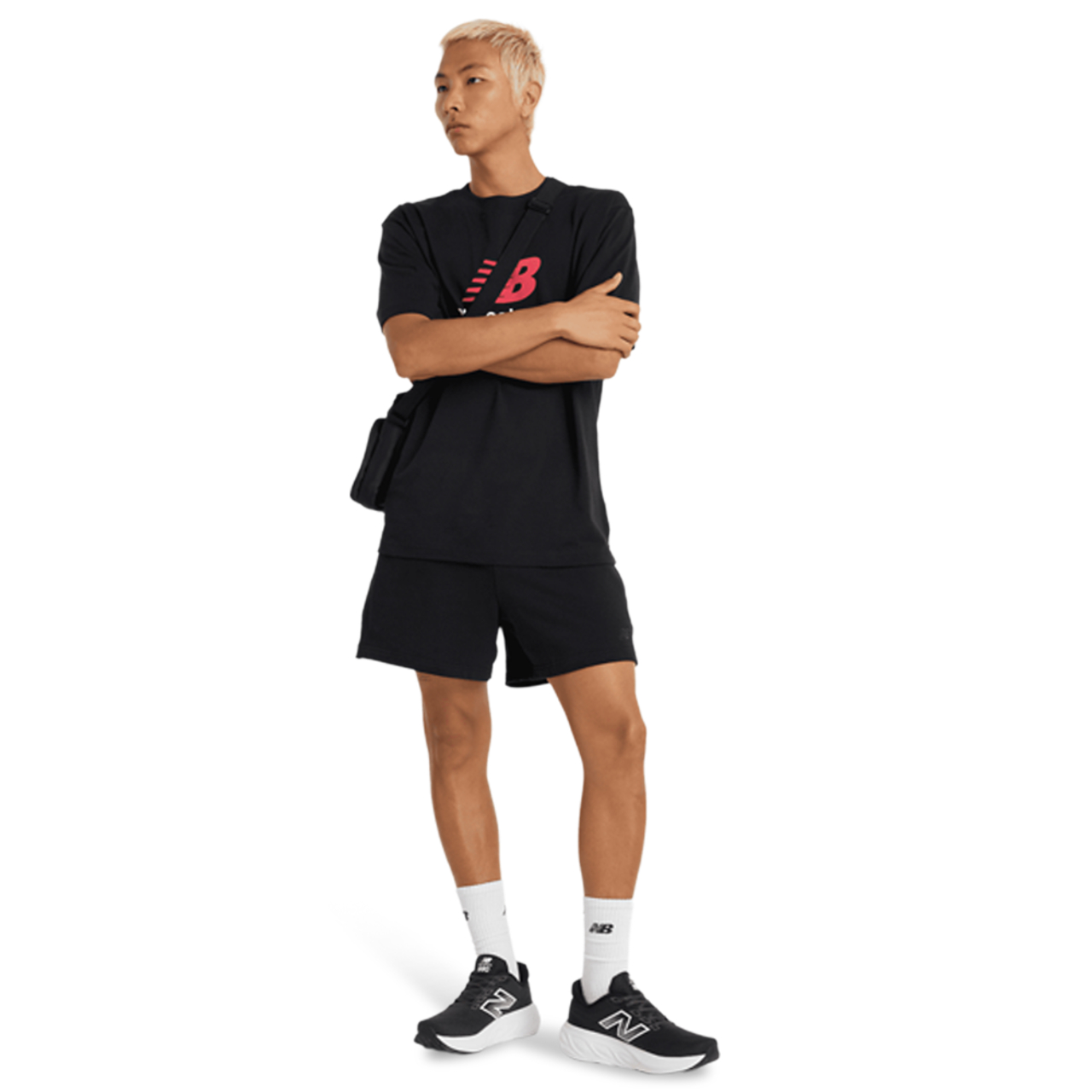 New Balance Athletics -logollinen t-paita